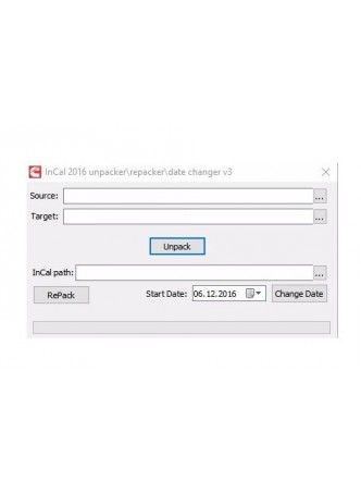 Cummins InCal Unpacker / Repacker / Date Changer 2016 v3 (repack new InCal DVDs for use them with Insite 7.6)
